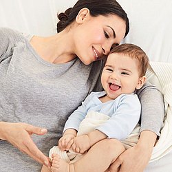 Mama und Baby