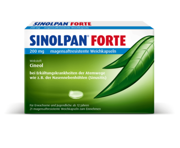 Packshot Sinolpan Forte 200mg 21er